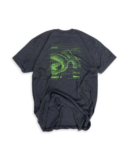 Field Grid Tee - Coal