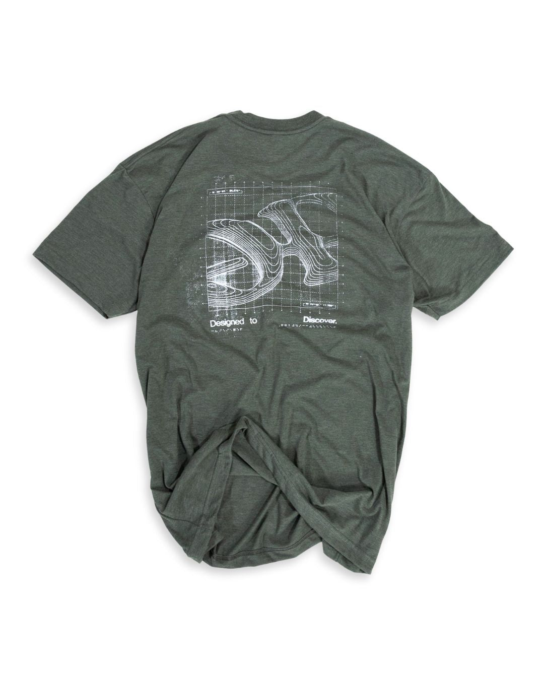 Field Grid Tee - Sage