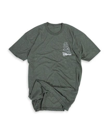 Field Grid Tee - Sage