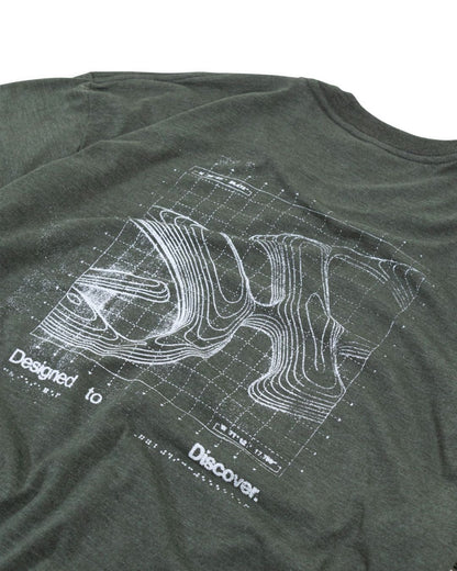 Field Grid Tee - Sage